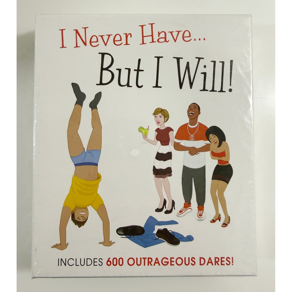 Kheper Games I Never Have But I Will Adult Party Game One Size White 600 Dares